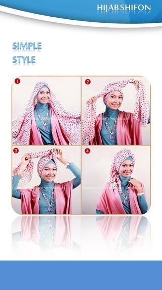 Tutorial Hijab Shifon