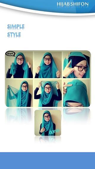 Tutorial Hijab Shifon