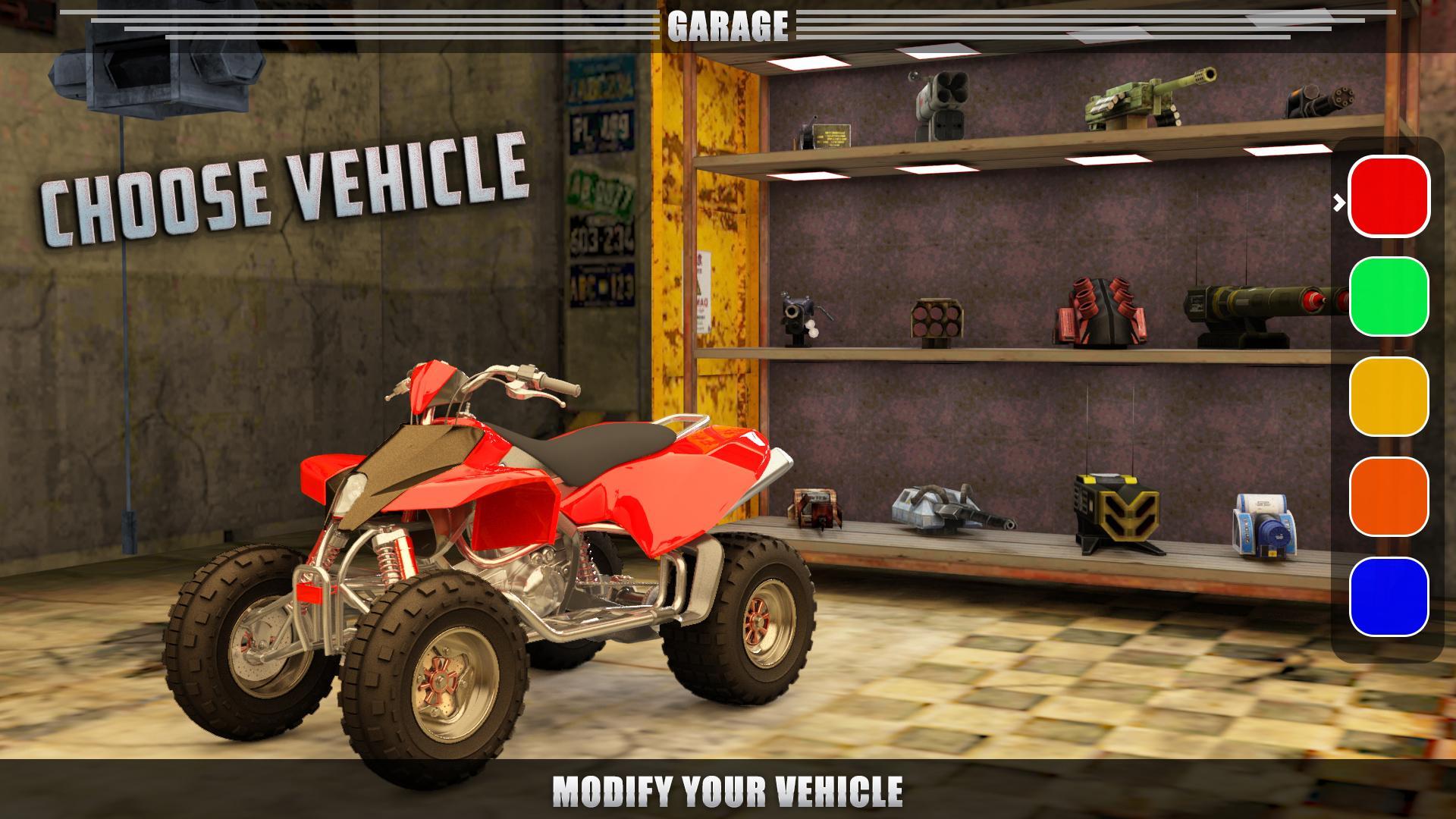 Quad ATV Bike Race Free: Traffic Racing Games