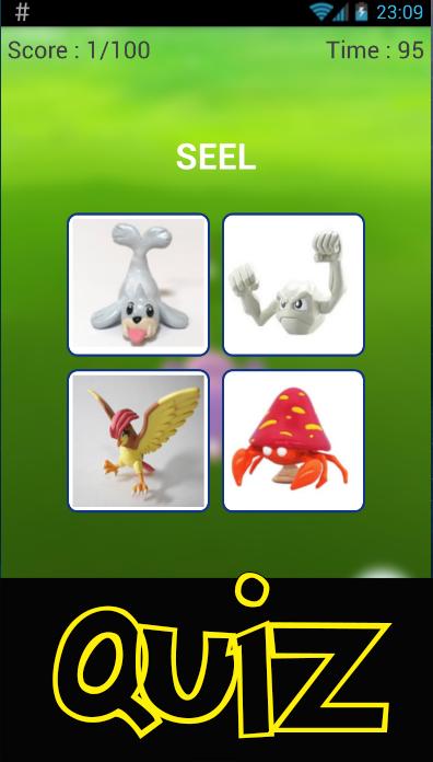 Quiz for Pokemon go