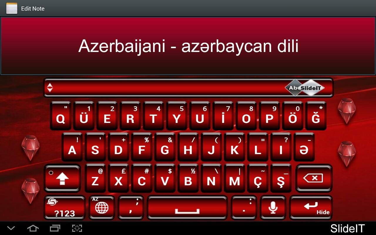 SlideIT Azerbaijani Pack