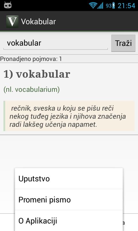 Vokabular