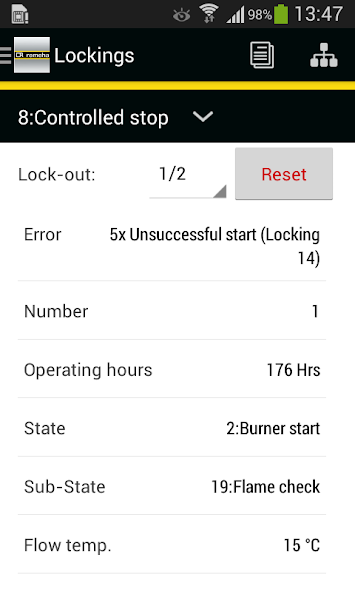 Remeha Smart Service App