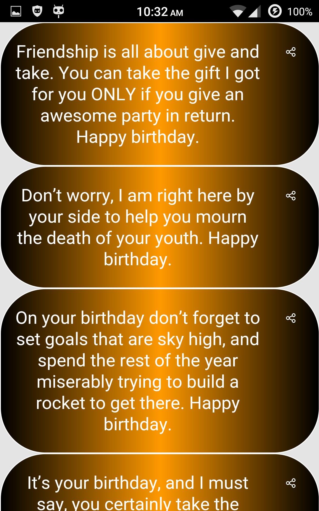 Birthday Messages