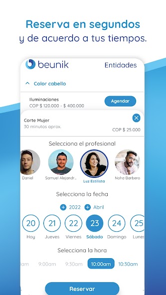 Beunik: Reservas en belleza