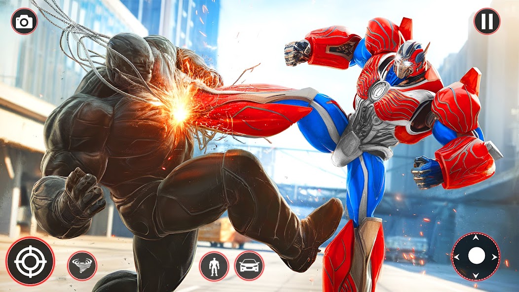 Spider Robot: Robot Car Games