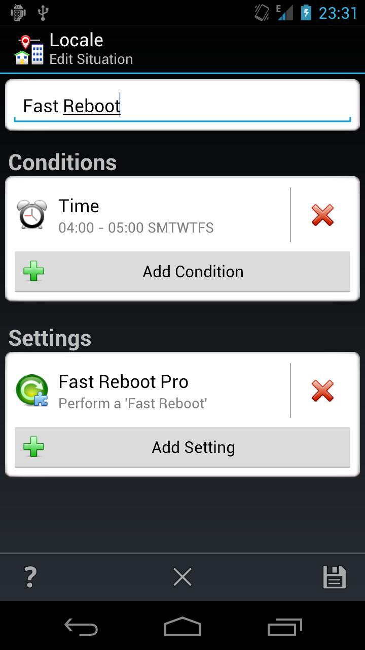 Fast Reboot Pro Locale Plug-in