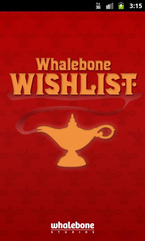 Whalebone Wishlist