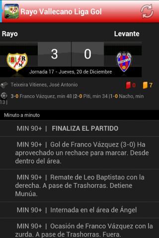 Rayo Vallecano Liga Gol
