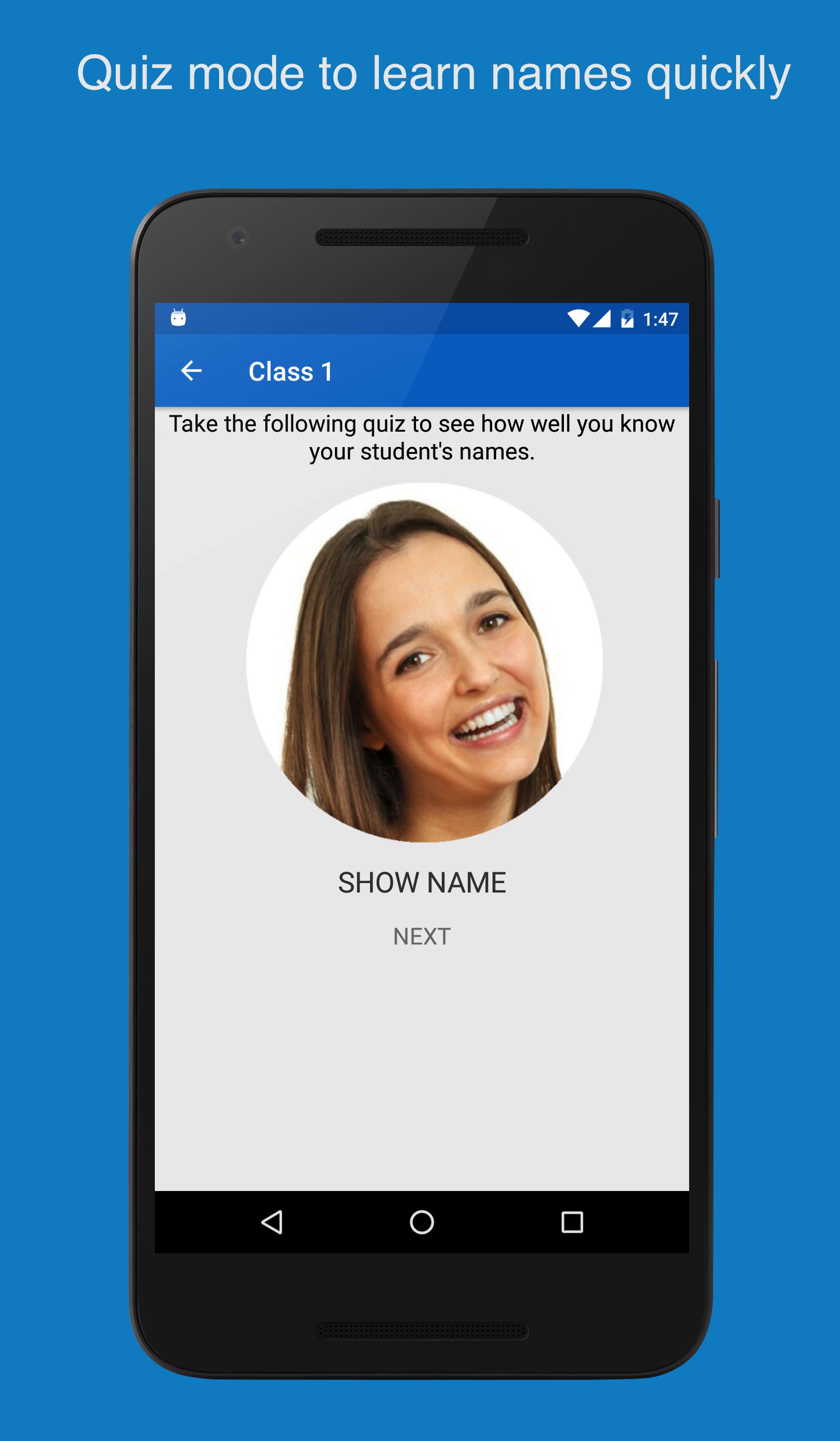 Name Learner for teachers