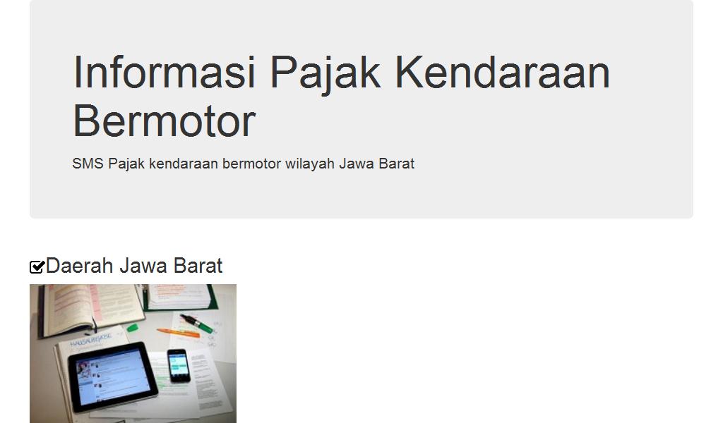 info cek pajak kendaraan