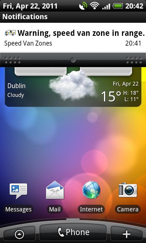 Speed Van Zones Ireland