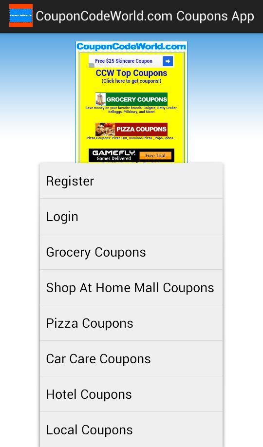 Deals and Coupons