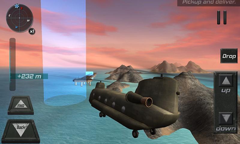 Helicopter 3D flight sim 2