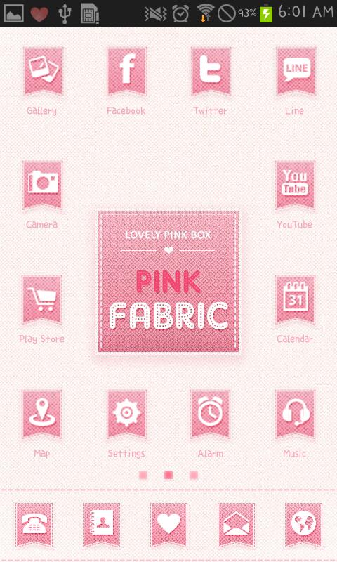 PINK FABRIC icon theme