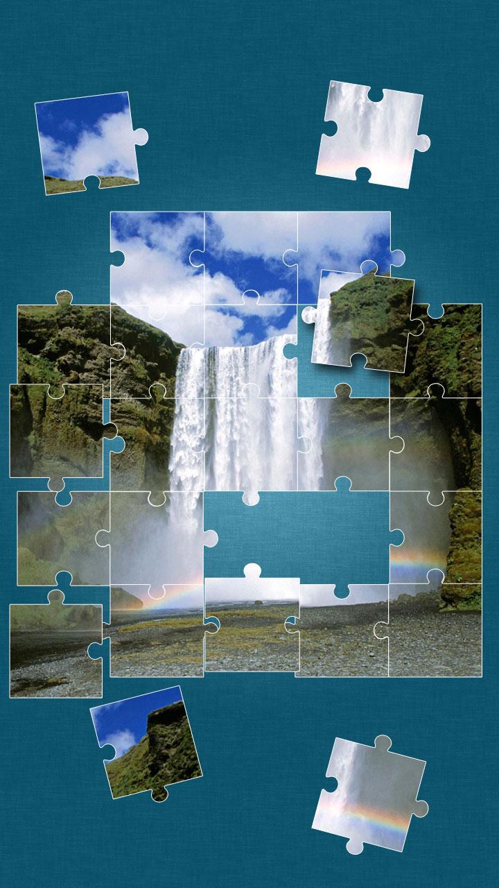 Waterfall Jigsaw Puzzle