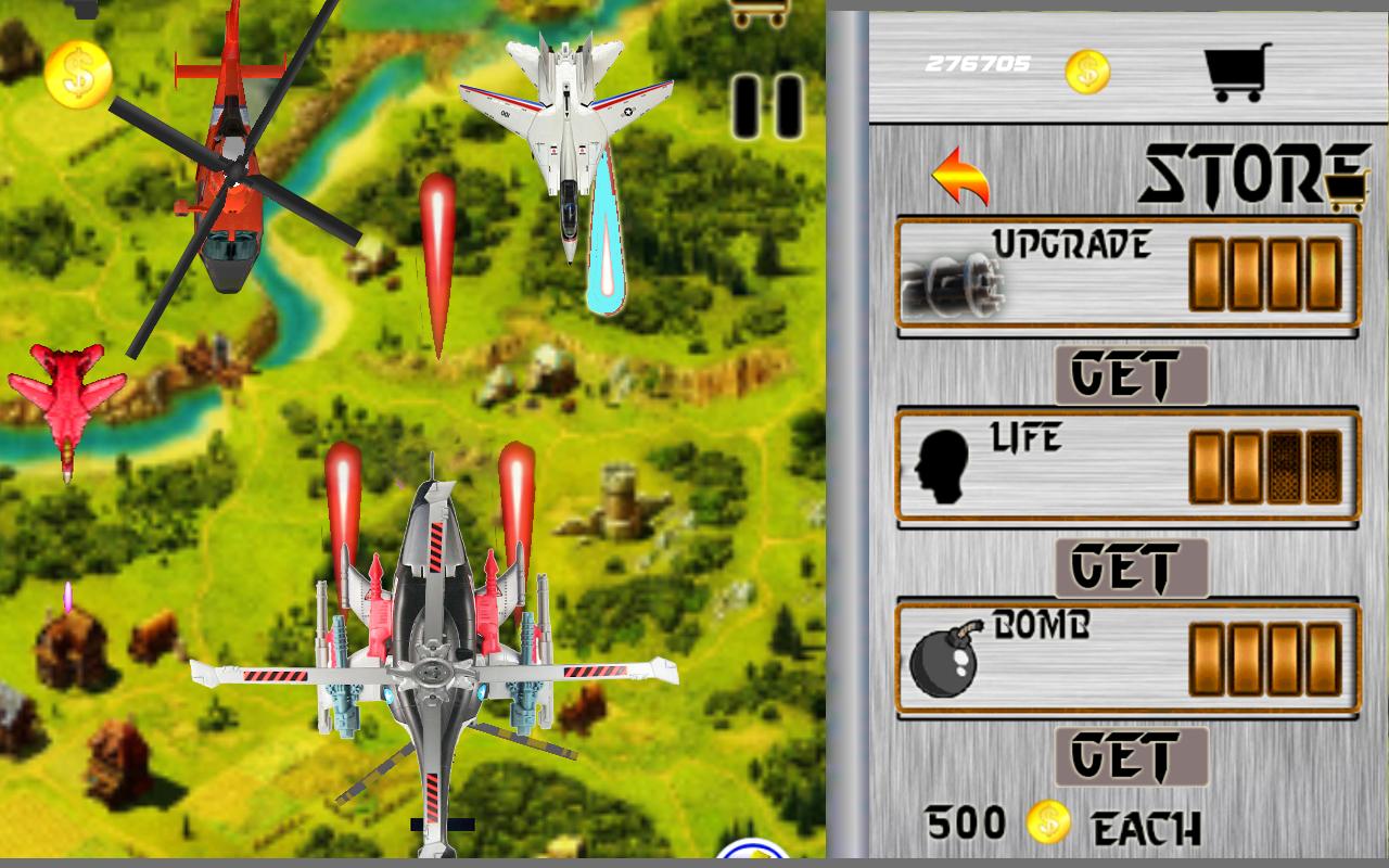 Helicopter Air Gunship Battle