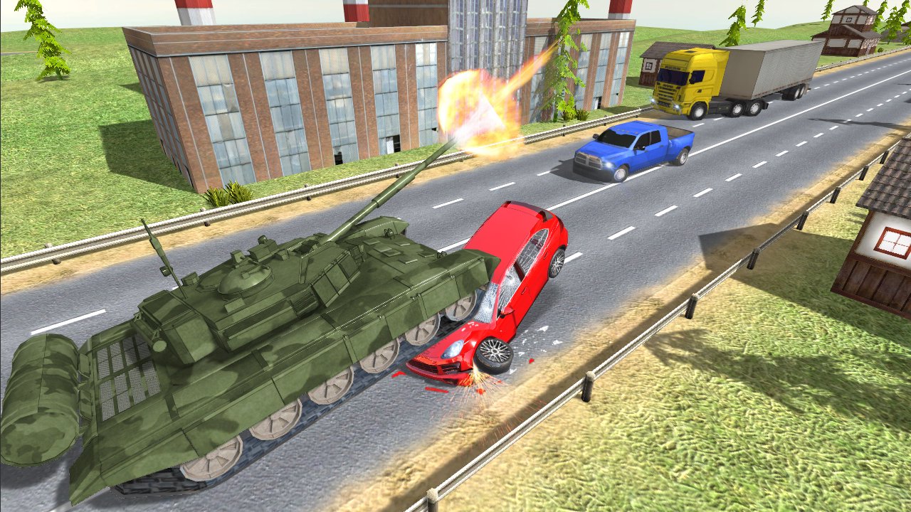 Tank Traffic Racer