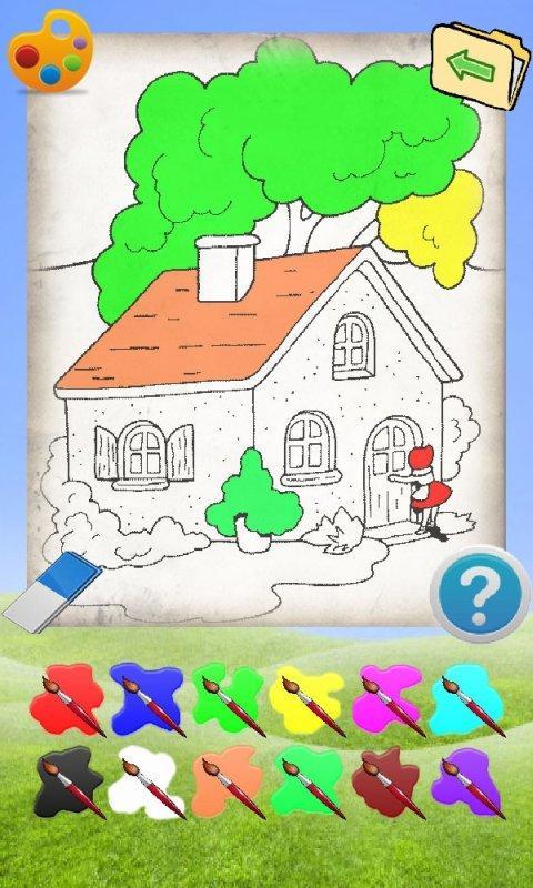 Coloring Game Little Red