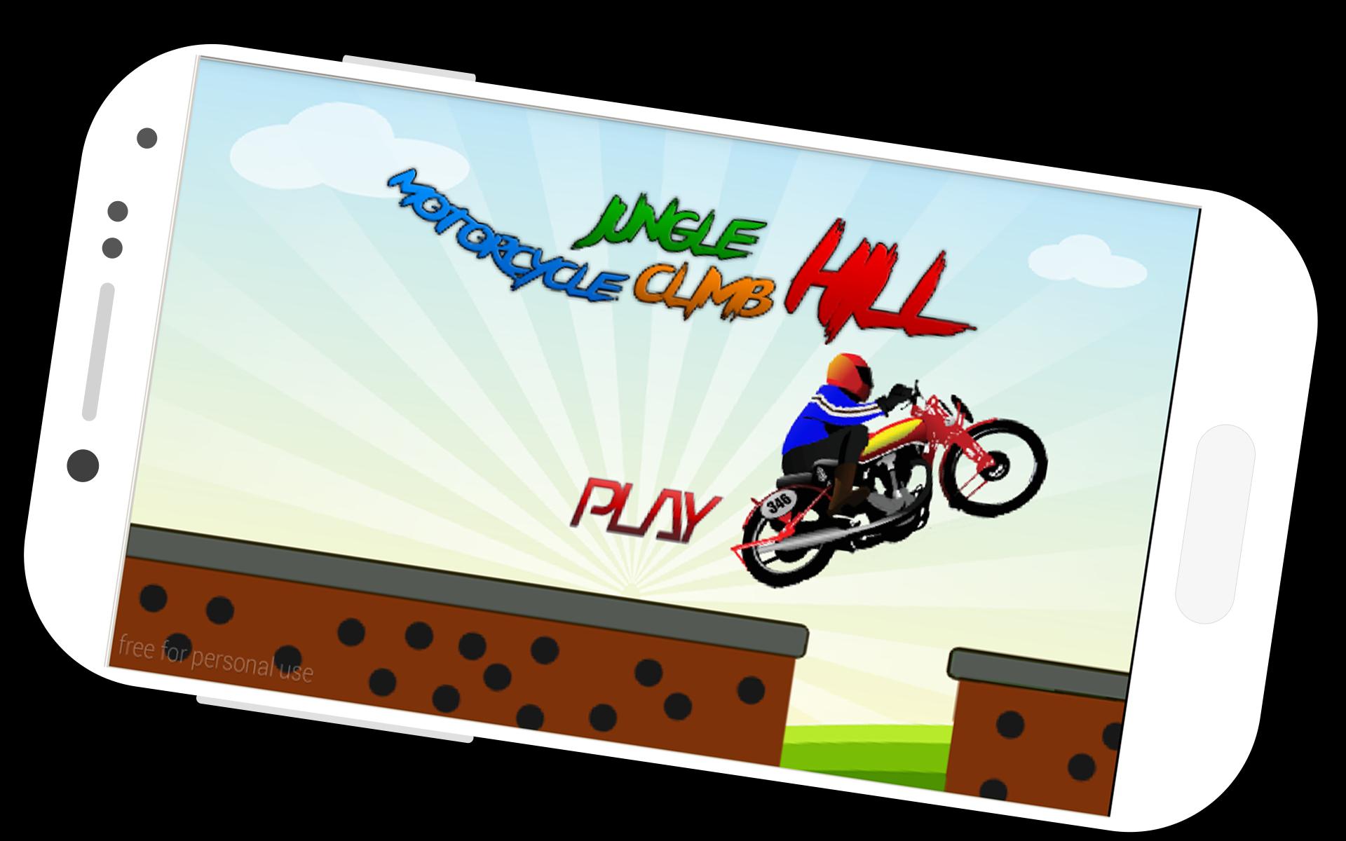 Jungle Motorcycle climb Hill