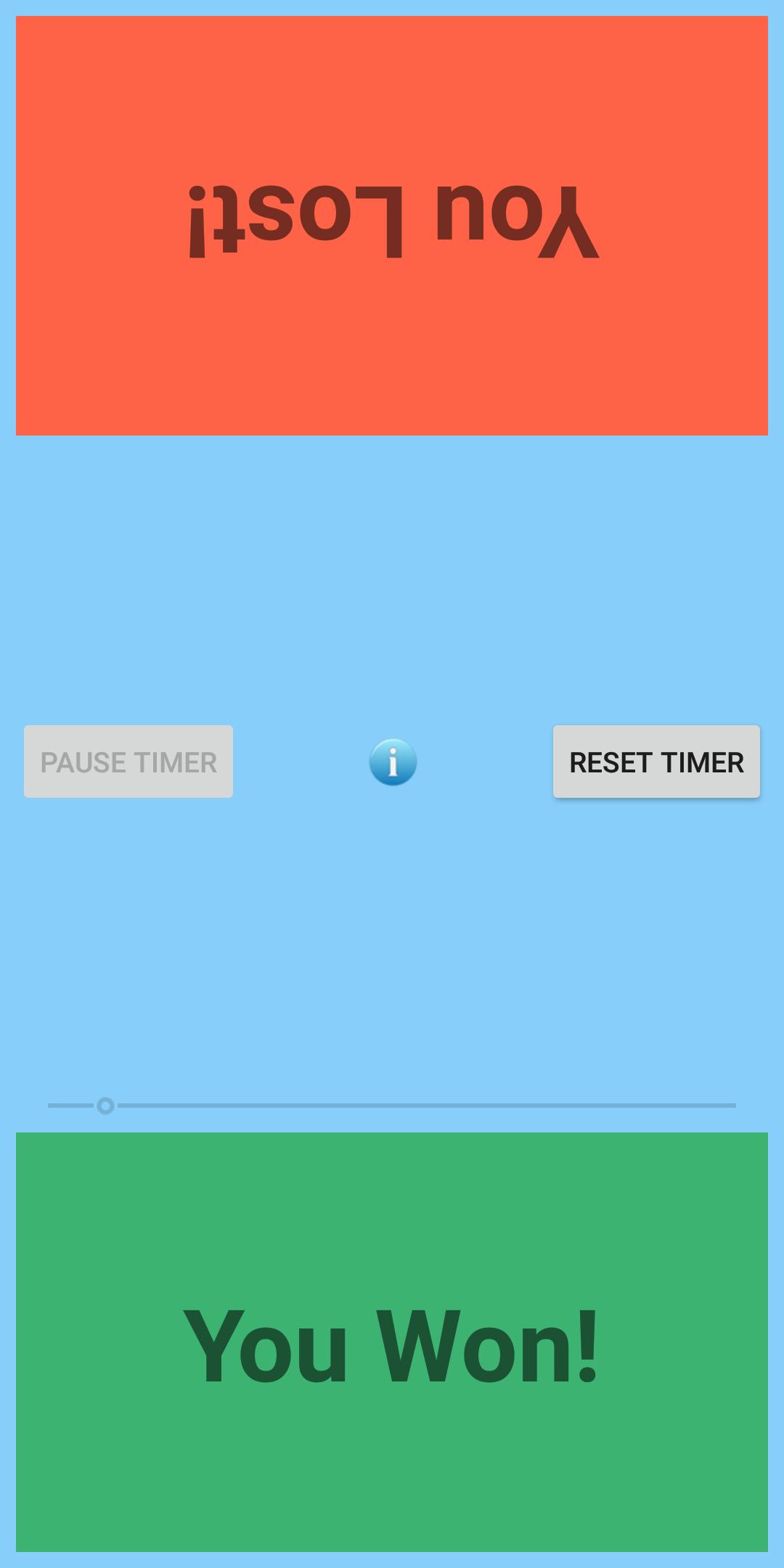 Simple Chess Timer