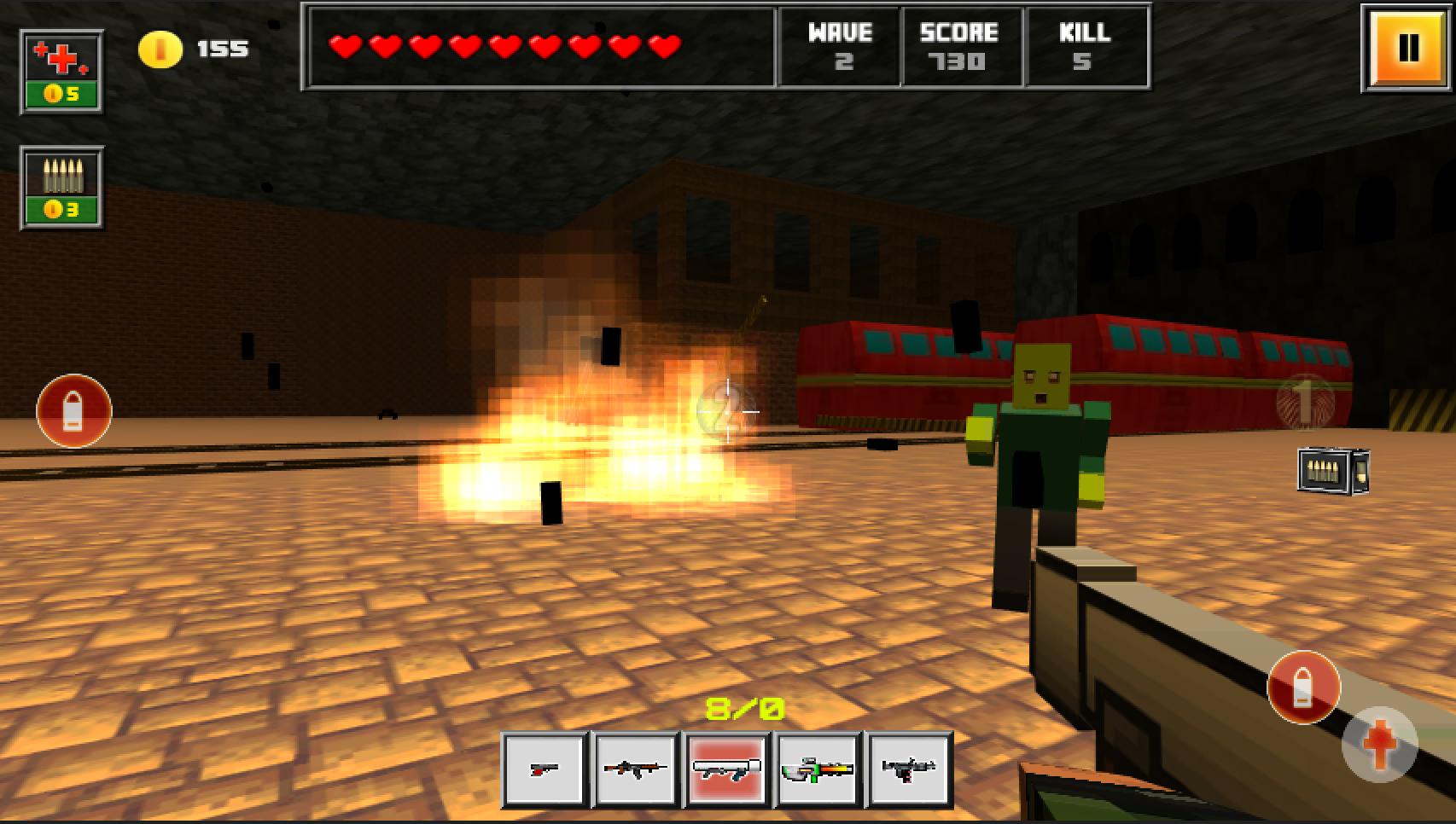 Pixel Wars : 3D Block Combat