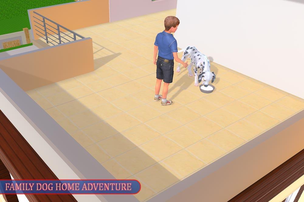 Family Pet Dog: Home Adventure Simulator 3D