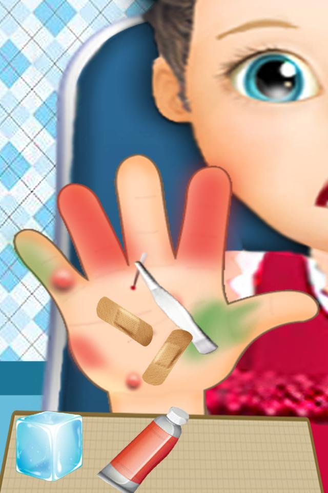 Baby Hand Injury Simulator