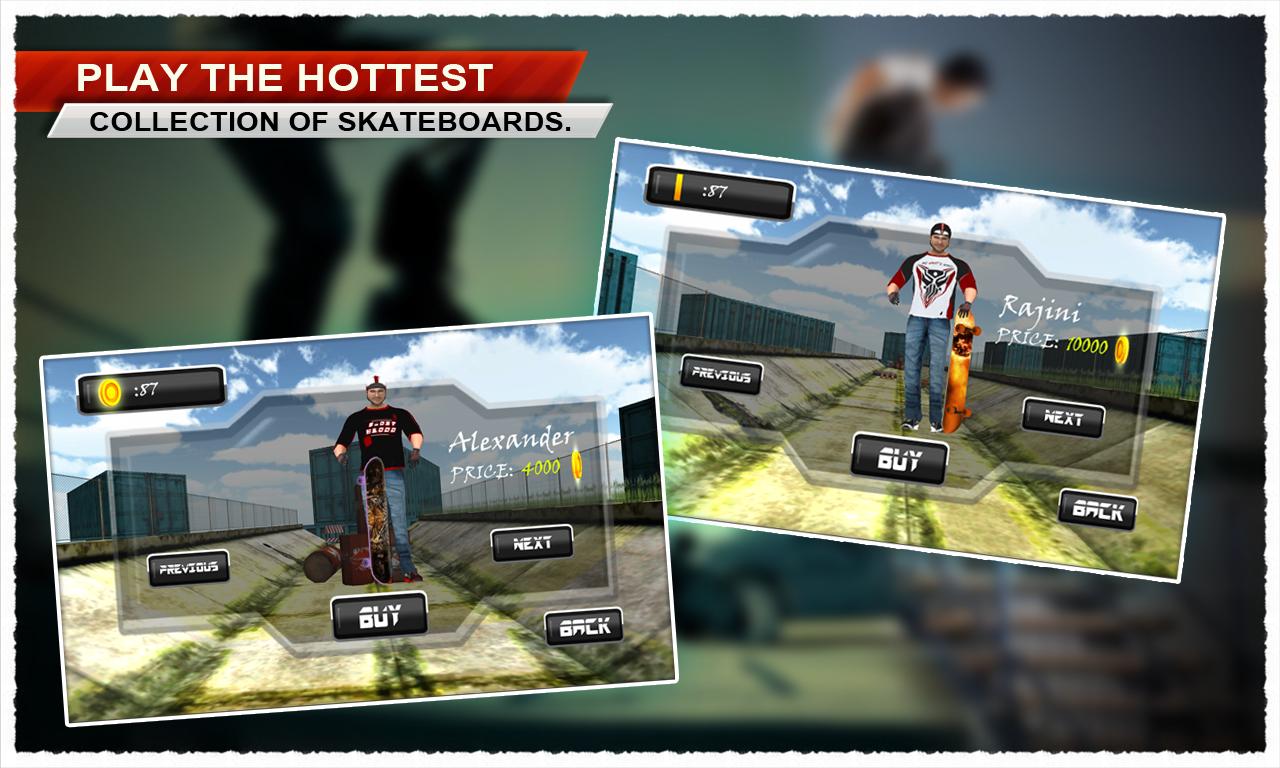 Amazing Street Skating Game