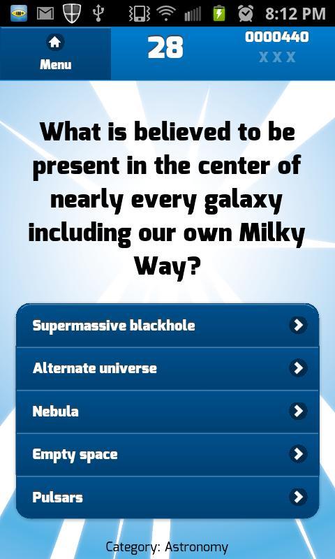 Science Quiz Trivia Toy