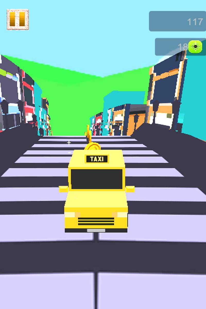 Rocky Road Taxi Dash 3D