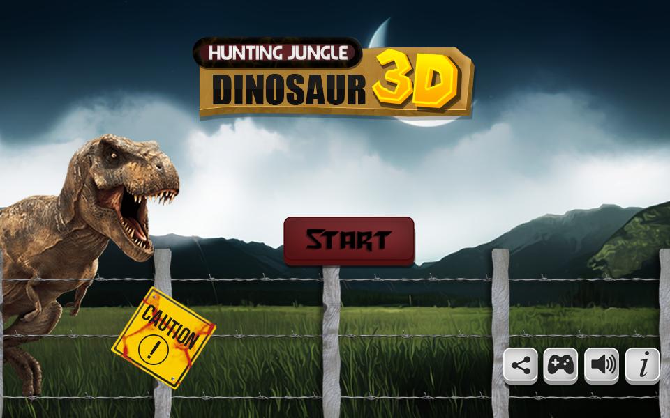Hunting Jungle Dinosaur 3D