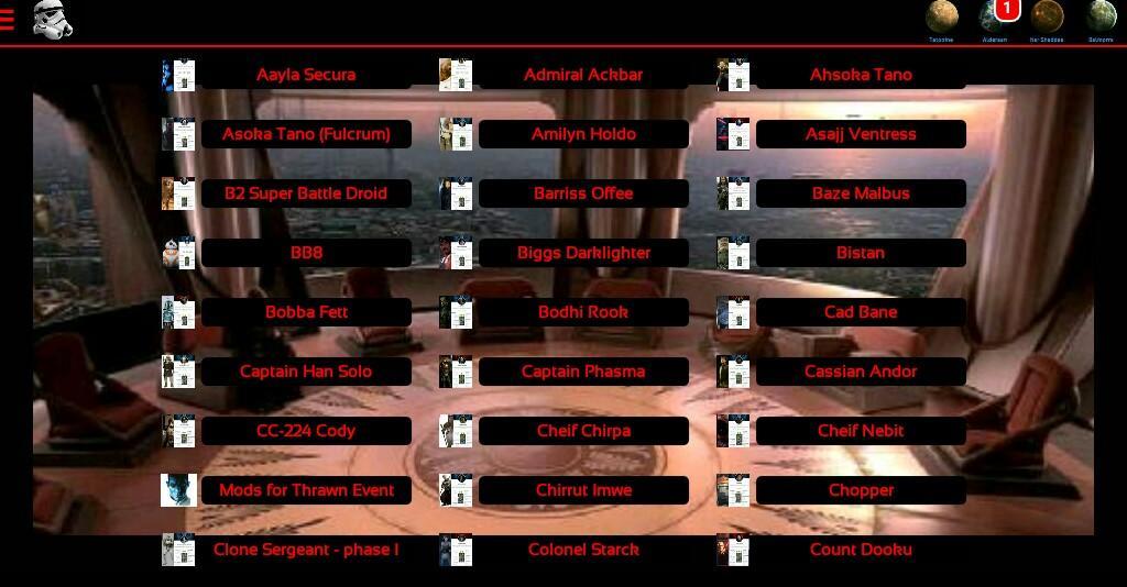 SWGOH HOUDINI'S HEROS