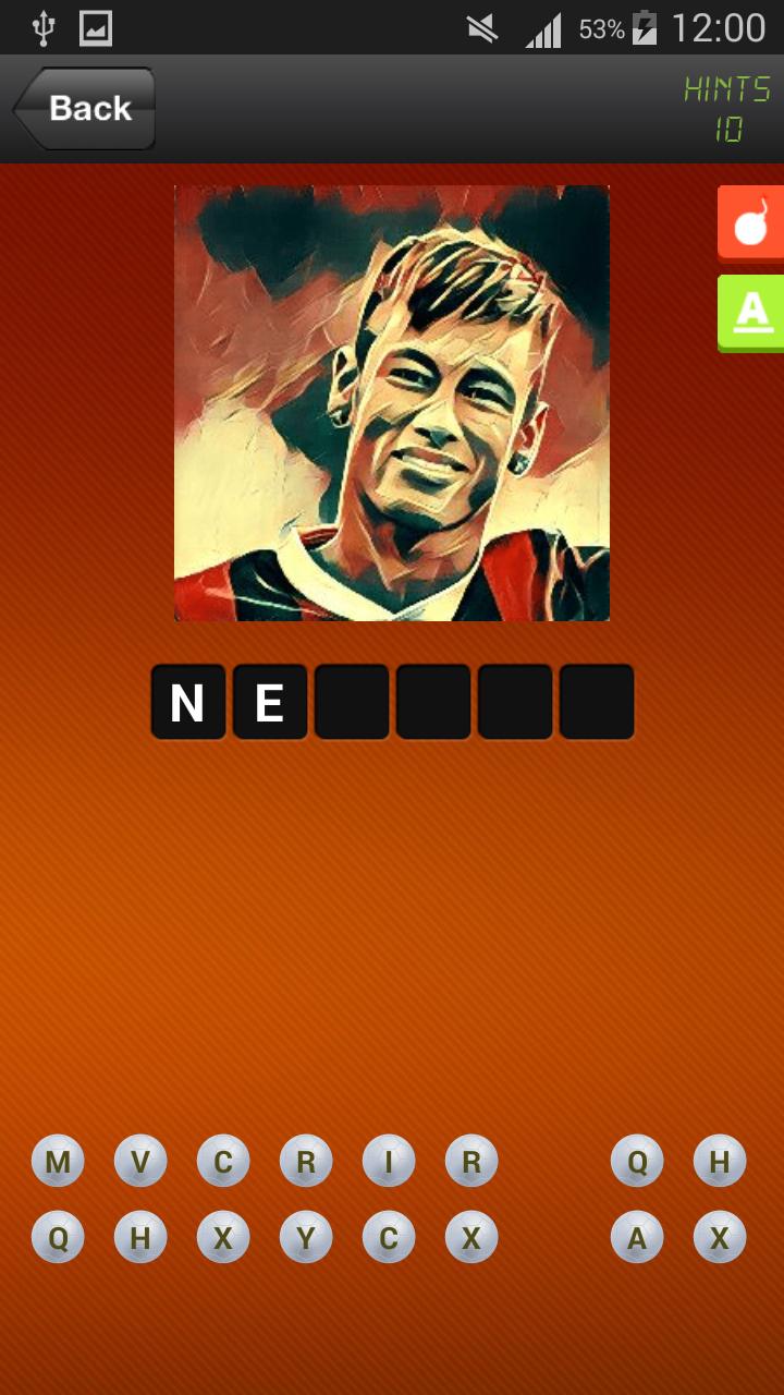 Soccer Players Quiz Football