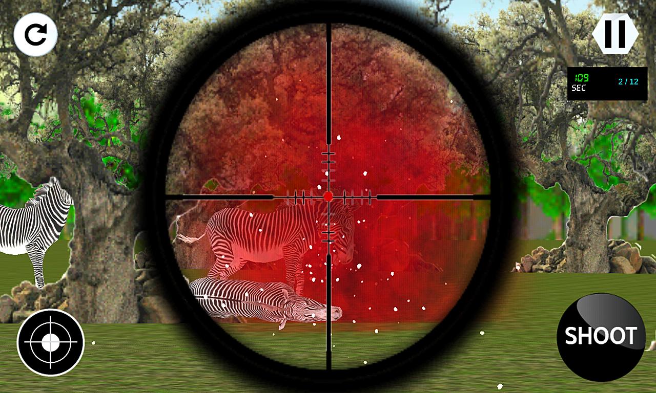 Sniper Zebra Hunting