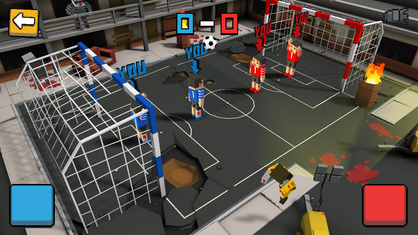 Cubic Zombie Soccer 3D
