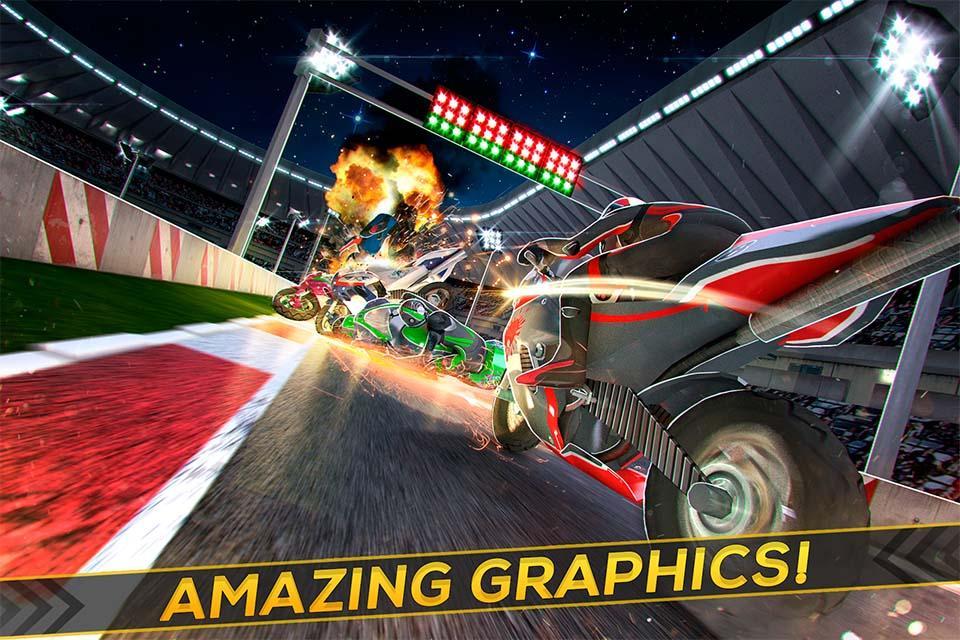 2017 Moto GP Racing - Speed Motorbike Competition