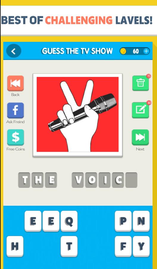 Guess the Tv Show Quiz