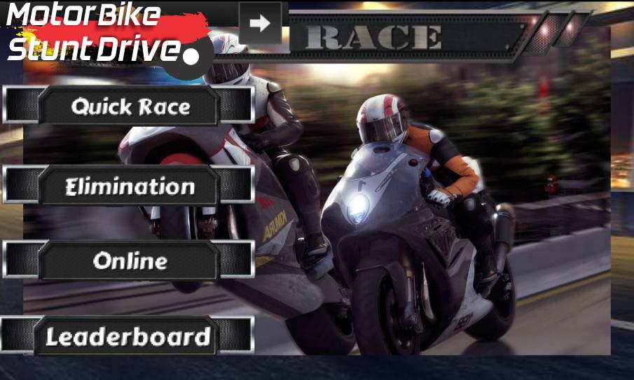 Heavy Bike Stunt Ride