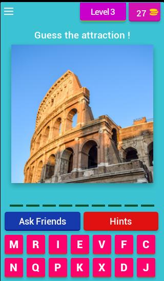 Guess the attractions!