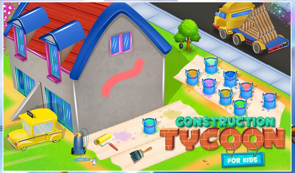 Construction Tycoon For Kids