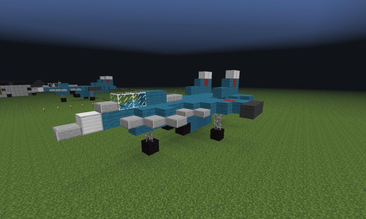 Jet Fighter Minecraft