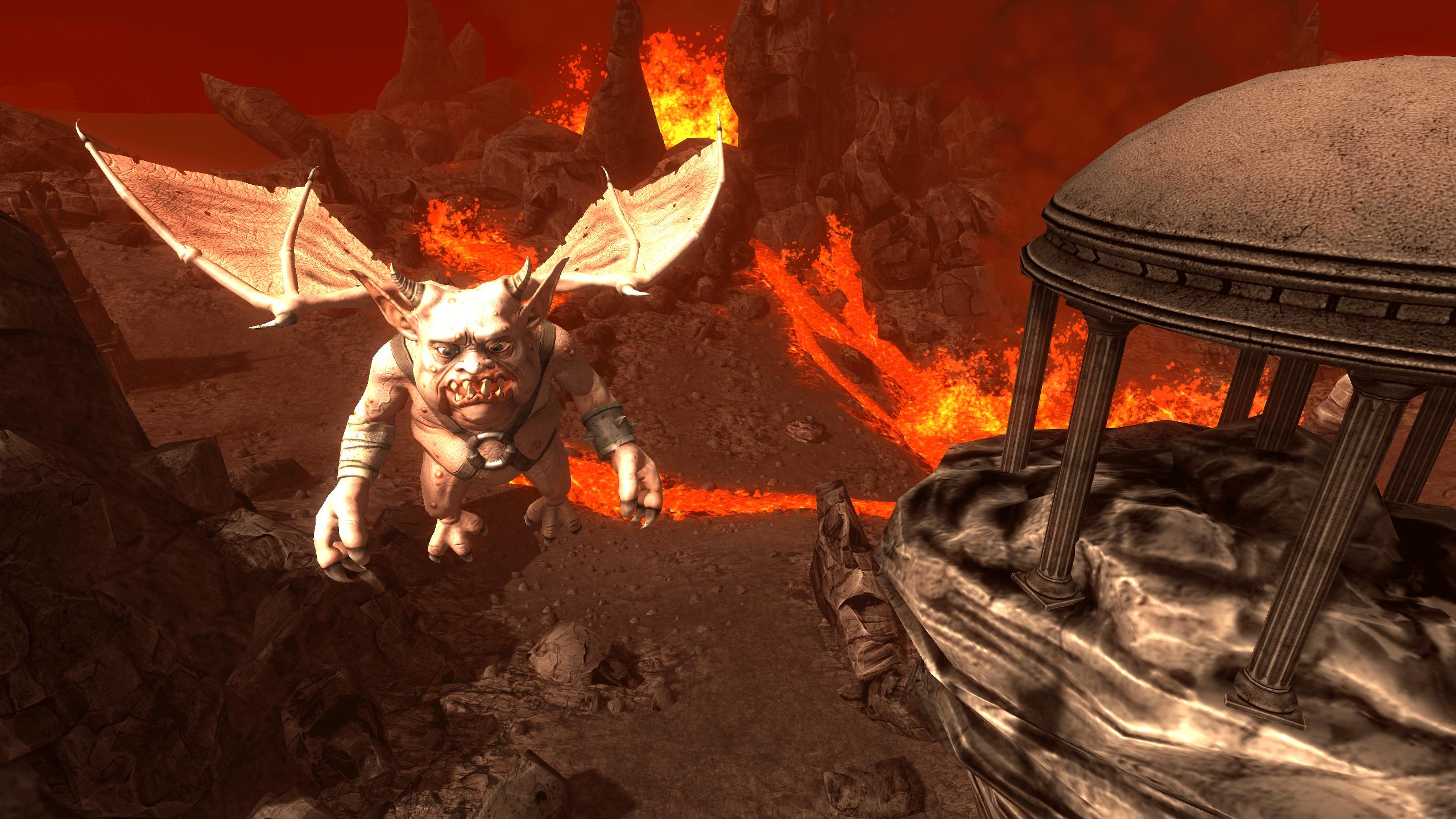 Demonic Creature Simulation 3D