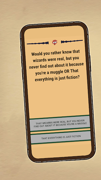 Would you rather? Harry Wizard