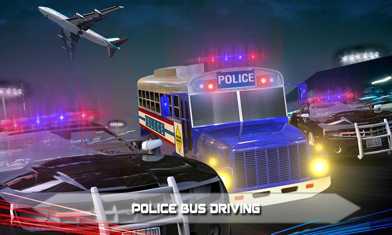 Police Airplane Prison Flight