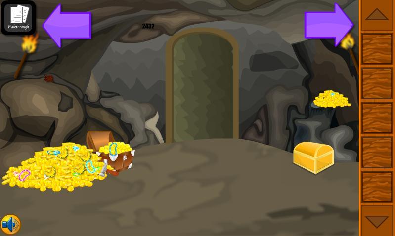 Adventure Game Treasure Cave