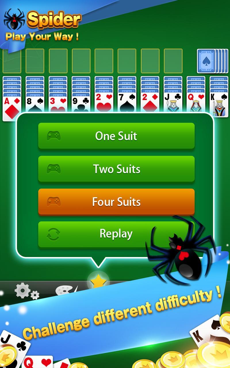 Solitaire - Spider Card Game