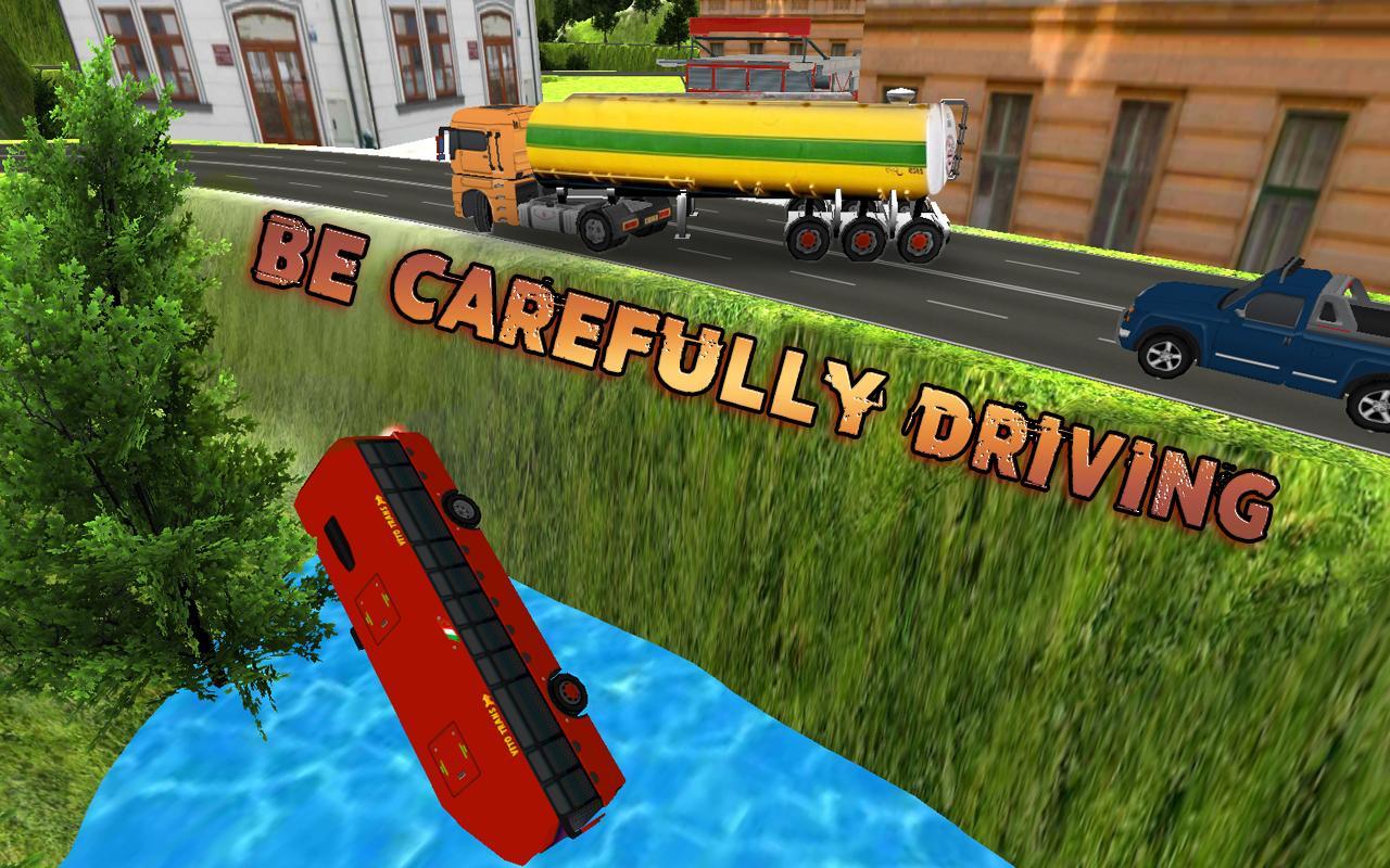 Drive Off Road Tourist Bus