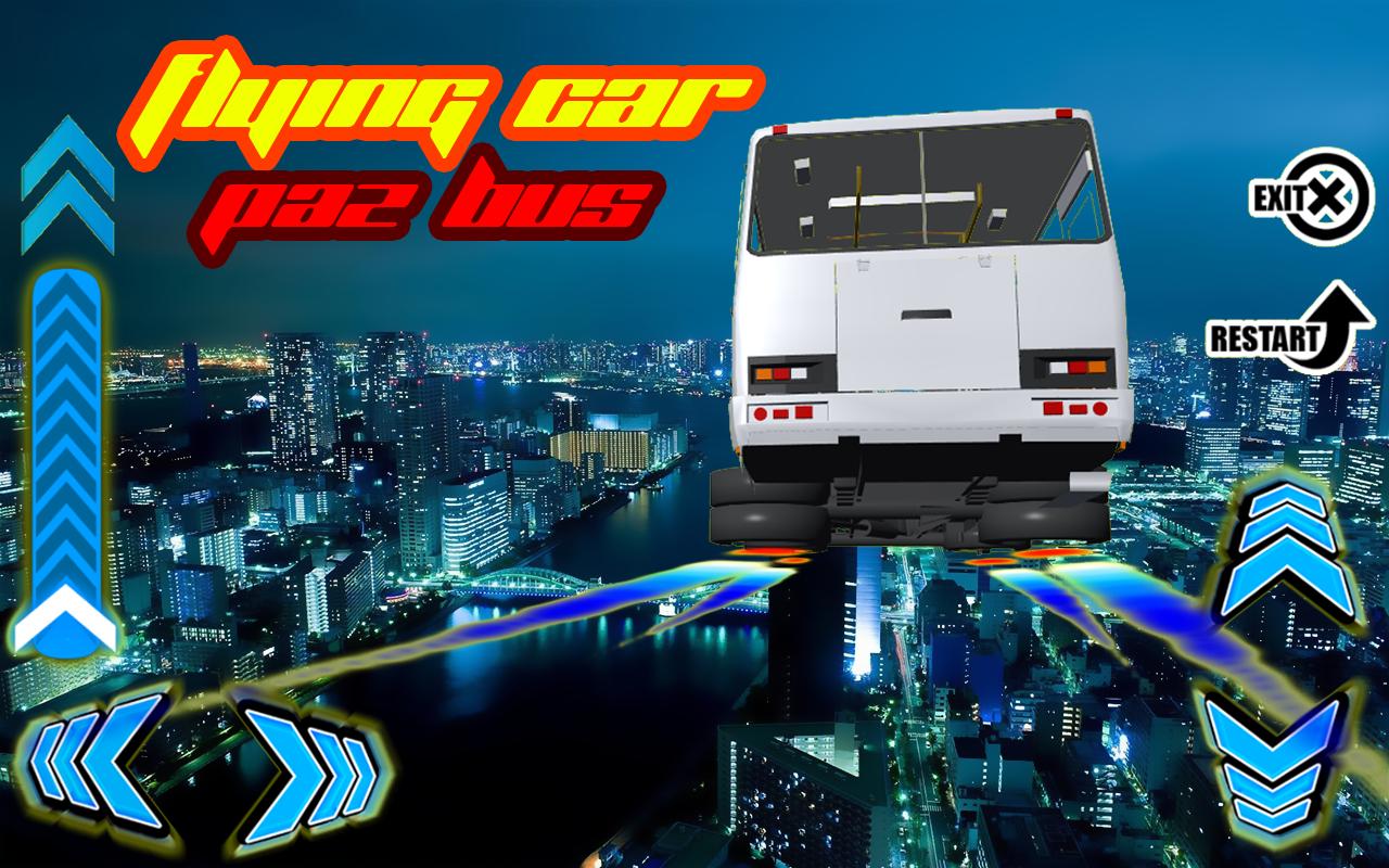 Flying PAZ Bus 3D
