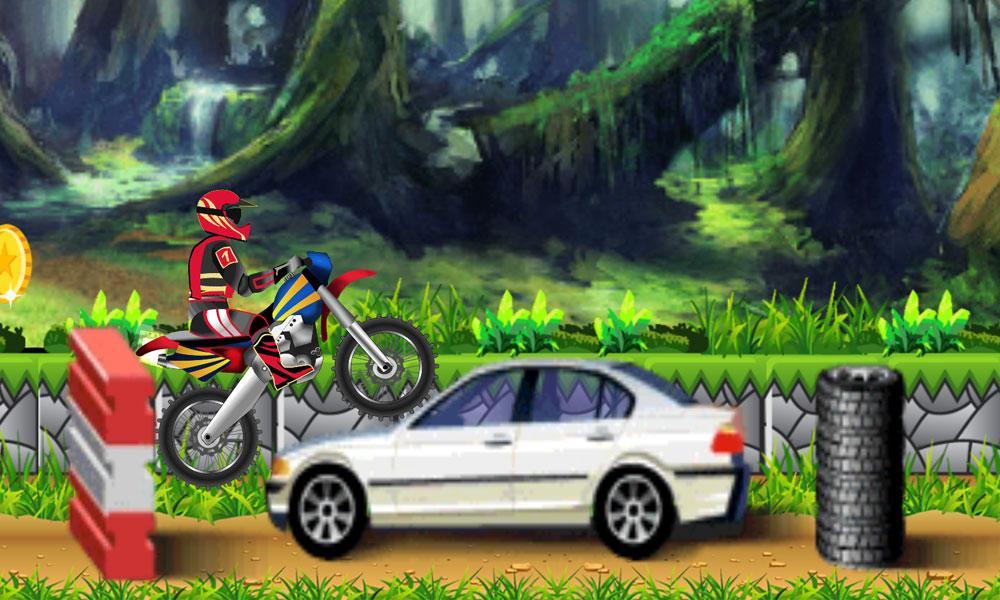 Hill Bike Stunts: Racing